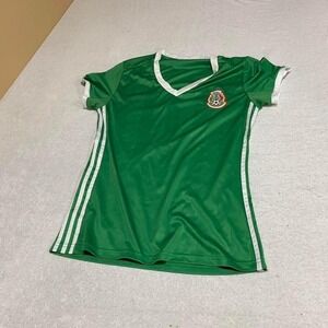 No brand Green and white Mexico soccer jersey women 2XL. SKU514 #soccerjersey